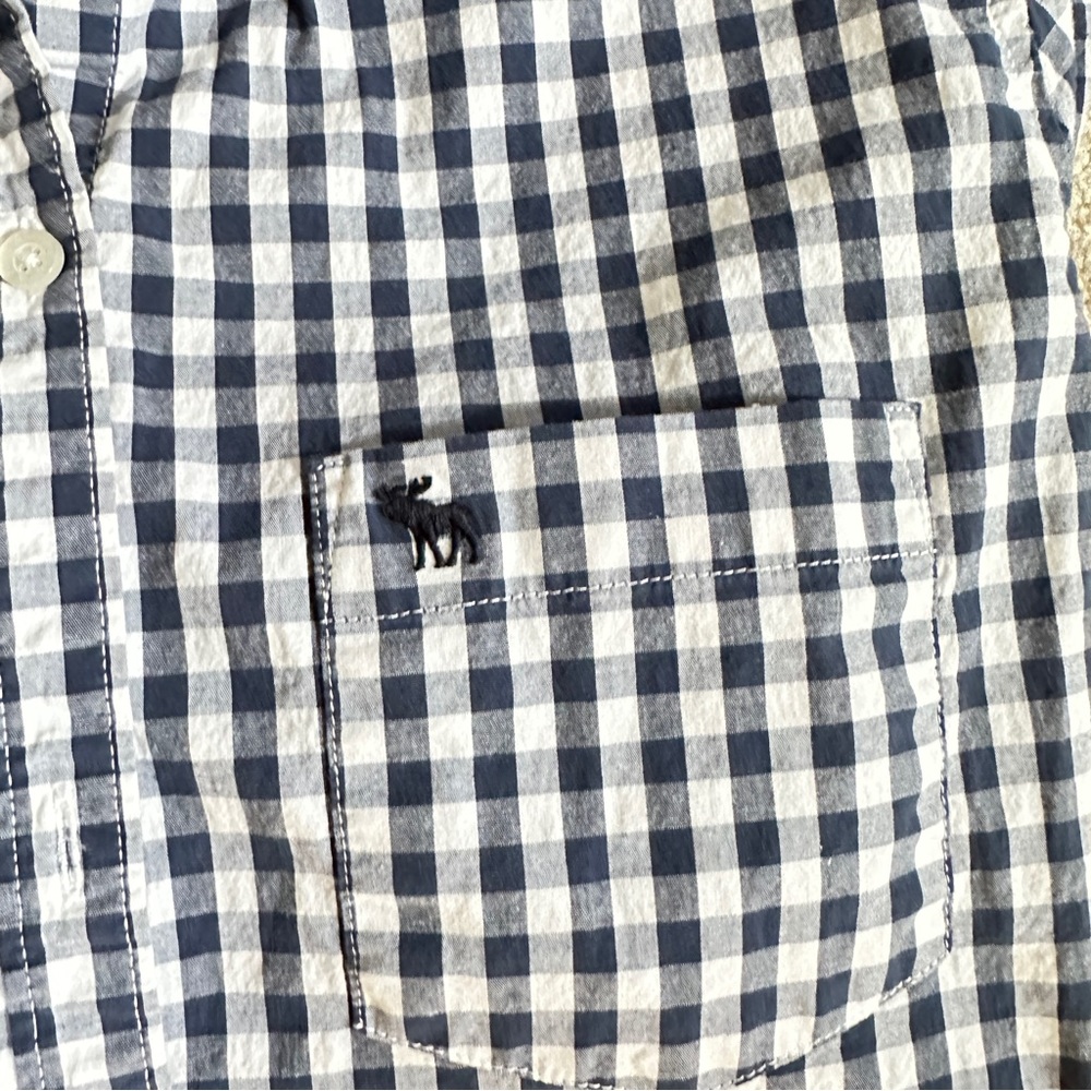 Nwot Abercrombie And Fitch Women’s Button Up Chec… - image 4